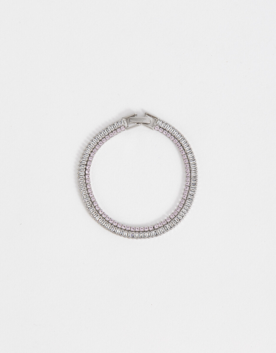 Pulsera Flexible Bañada En Oro 