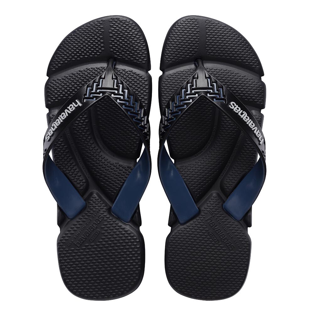 Sandalias Havaianas Power 2.0 Hombre Negro/Azul Indigo