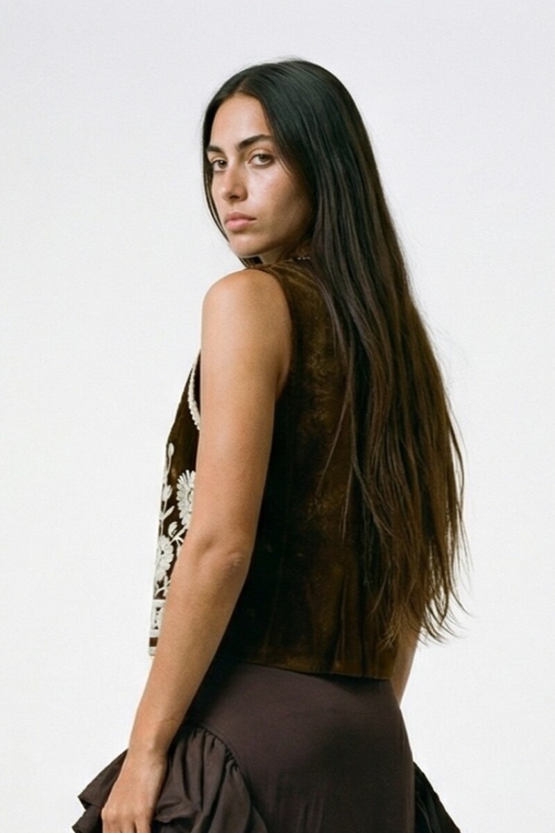 Chaleco Orwen MARRON