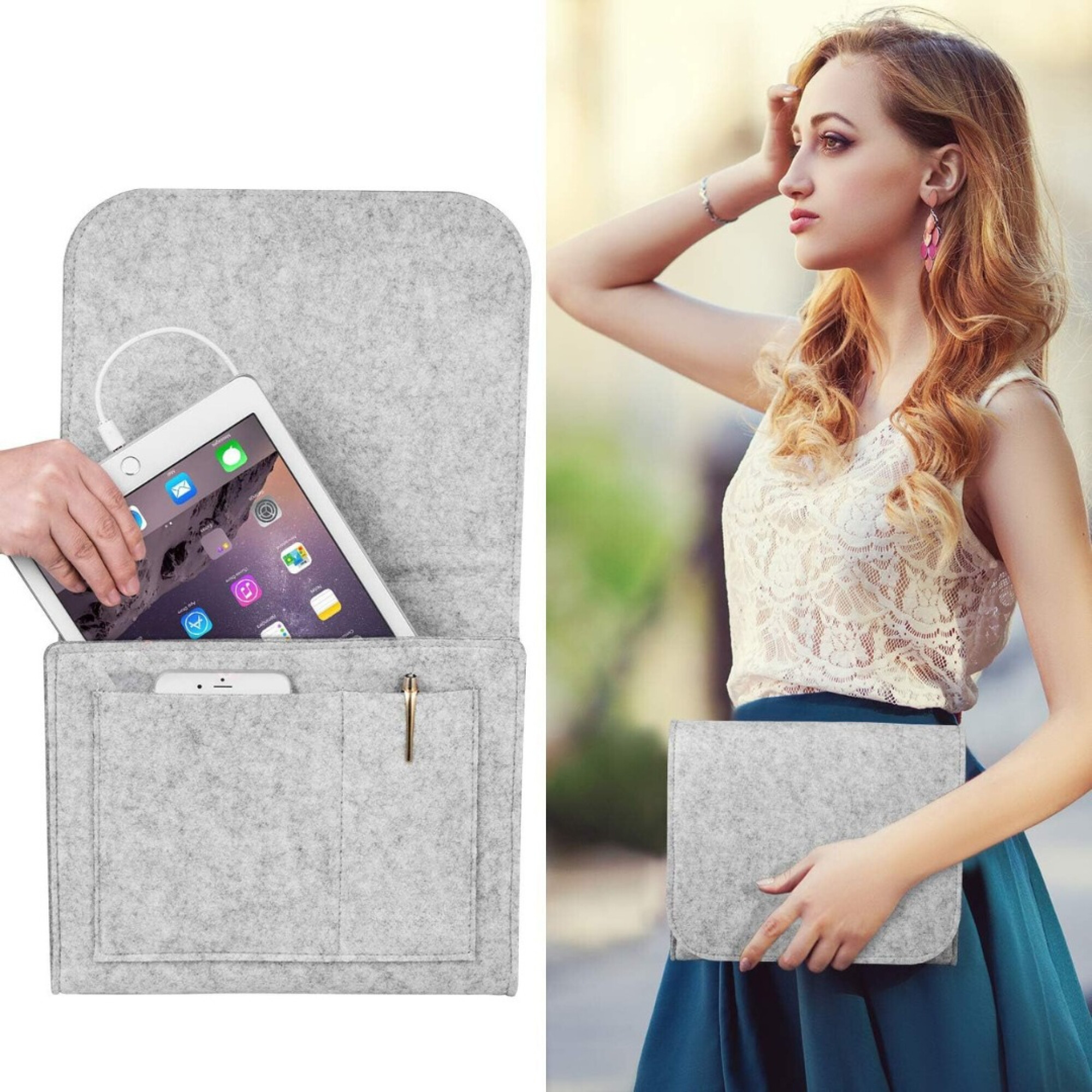Renueva Tu Techo Con Estilo: Pantalla De Luz MiniSun De Fieltro Gris, Diseño Nórdico Moderno Y Fácil Ajuste