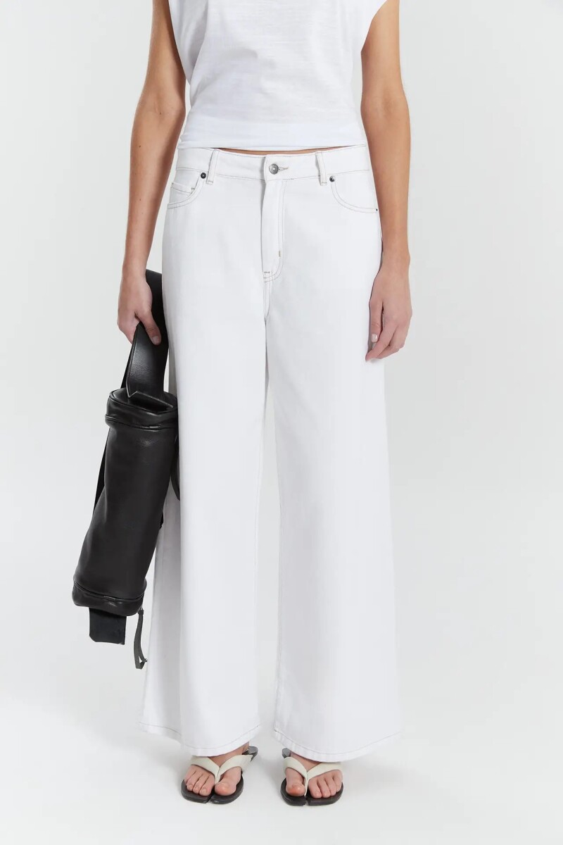 LOOSE BOOTCUT KEOPS Off White