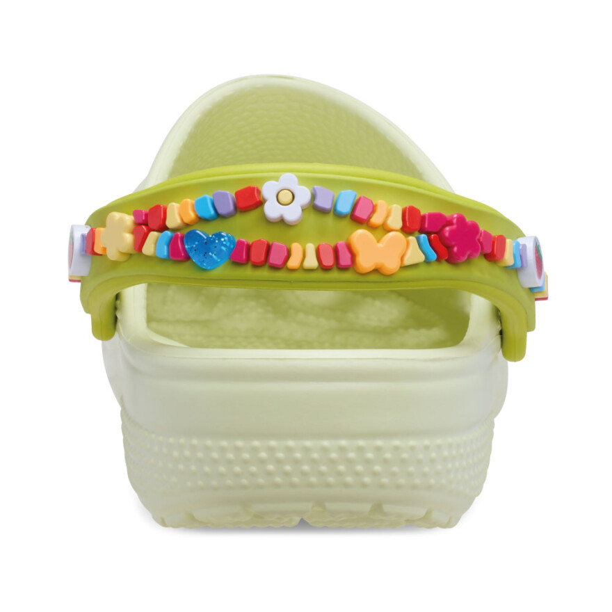 Crocs Classic Friendship Bracelet Clog T - Niños 1 a 5 años Frothy Green