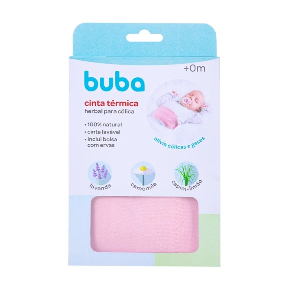 Cinturon anticolico BUBA rosa
