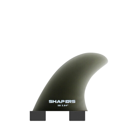 Quilla Shapers Classic Side Bites - 3.64” Transparent Black FCS Quilla Shapers Classic Side Bites - 3.64” Transparent Black FCS