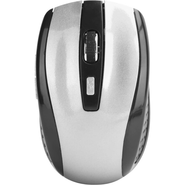Mouse Inalambrico Goldtech Dpi Usb Ergonomico Portatil Variante Color Gris