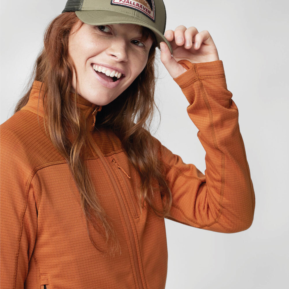 Casaca Fjallraven Abisko Lite Fleece Jacket W Mujer Black