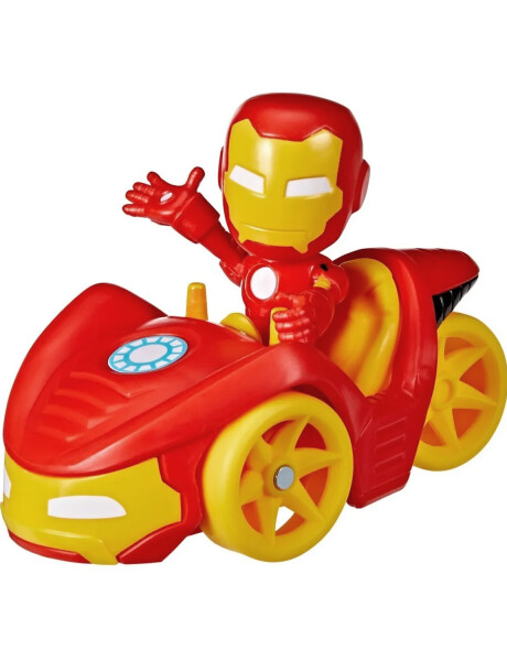 Figura y vehículo Spidey and His Amazing Friends Hasbro Iron Man