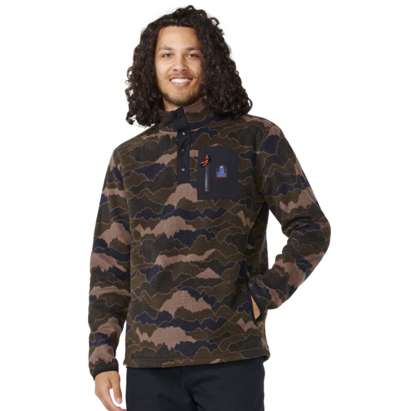 Buzo Rip Curl Search Polar Fleece Crew Buzo Rip Curl Search Polar Fleece Crew
