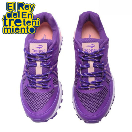 Calzado Topper Champión Unisex Running Liviano Violeta