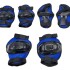 Rodillera Y Casco Cat Kit Protecciones Bici Patines Skate variante color AZULDIBUJO 2