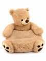 ALMOHADON DE PELUCHE MARRON