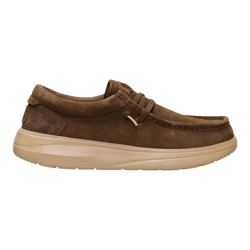 Wally COMF Suede - Hombre Teak Brown/incense