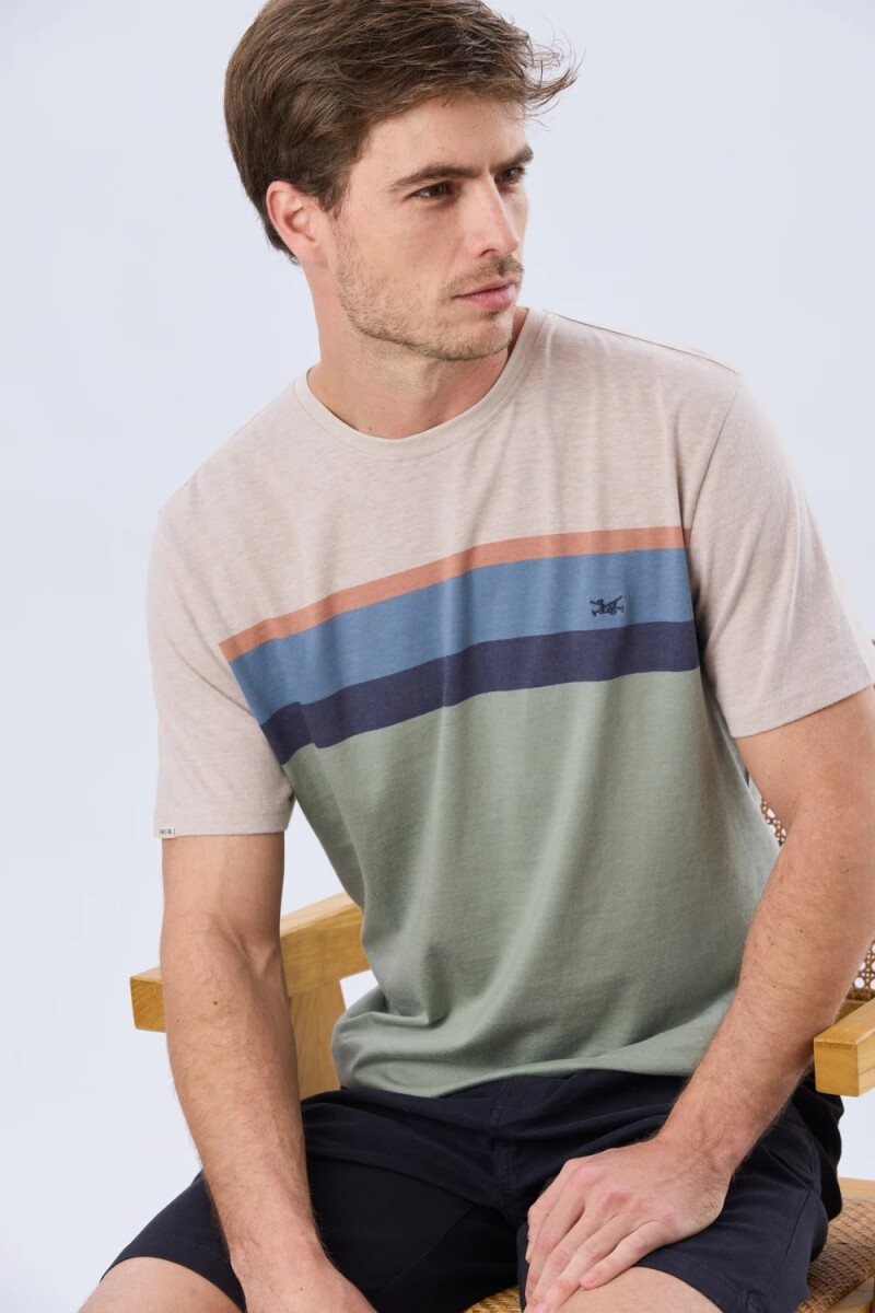 T-SHIRT LEGACY 6164 - BEI VERDE 