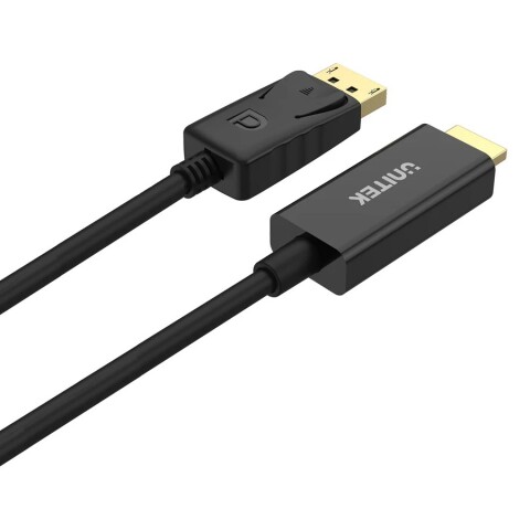Cable Unitek DisplayPort a HDMI 1.8M Y-5118CA Cable Unitek DisplayPort a HDMI 1.8M Y-5118CA