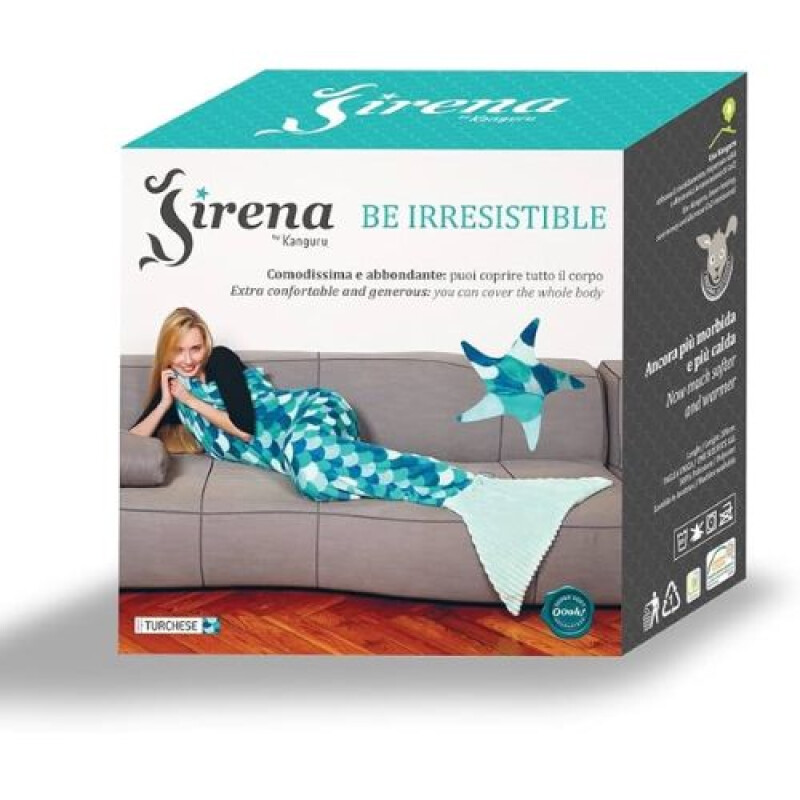 Cola de Sirena Turquesa Cola De Sirena Turquesa