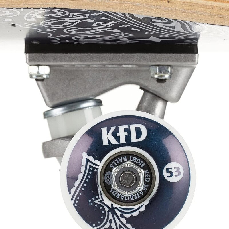 Skate armado KFD YOUNG GUNZ BANDANA NAVY 7.75" Skate armado KFD YOUNG GUNZ BANDANA NAVY 7.75"