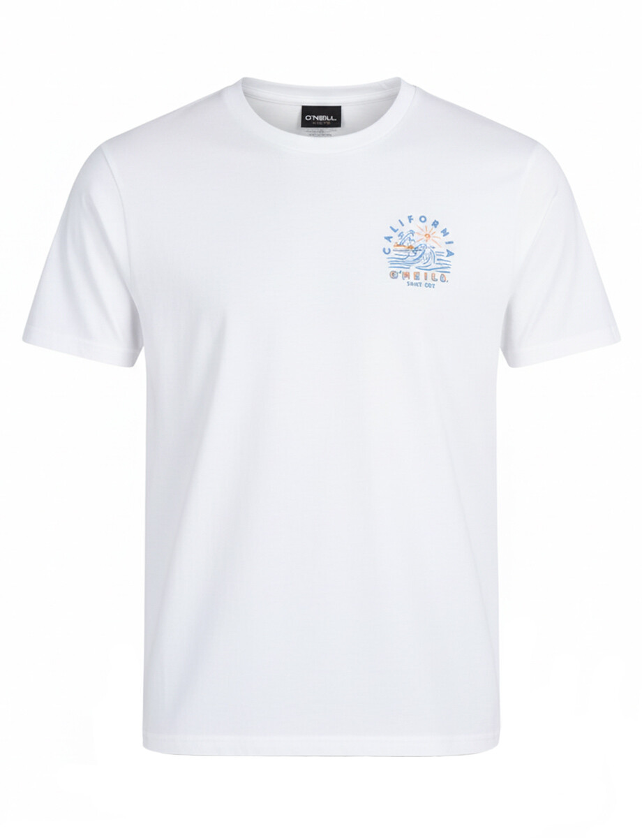 Remera O'Neill Nazaré - Blanco 