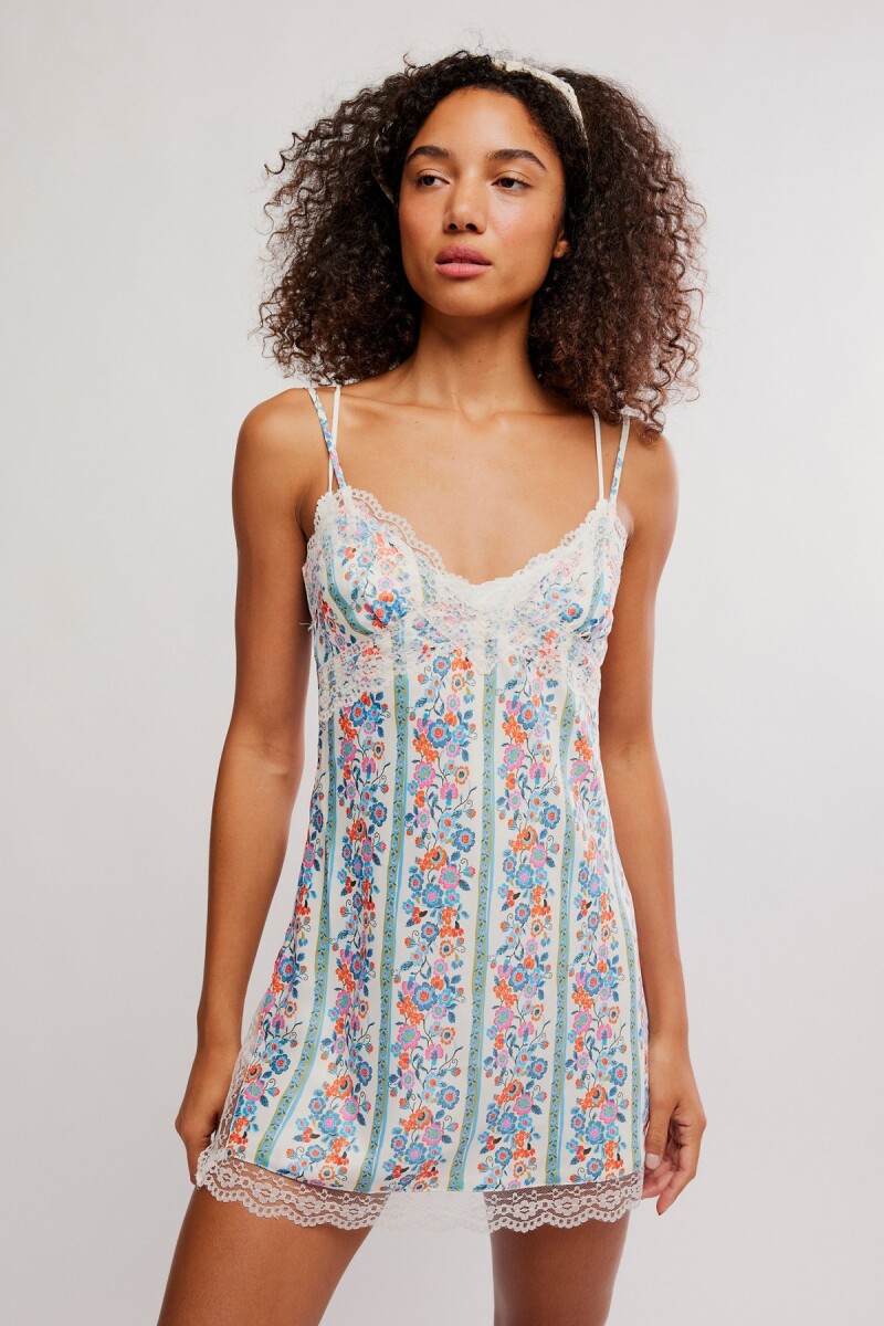 MINI SLIP WISH YOU WERE HERE Marfil