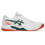 Zapatillas Tenis Gel-Dedicate 9 Padel Hombre White/jewel Green