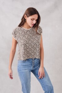 Remera Animal Print Multi
