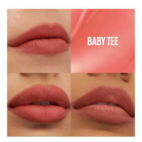 Maybelline Superstay Teddy Tint efecto mate difuminado Tono 25 Baby Tee