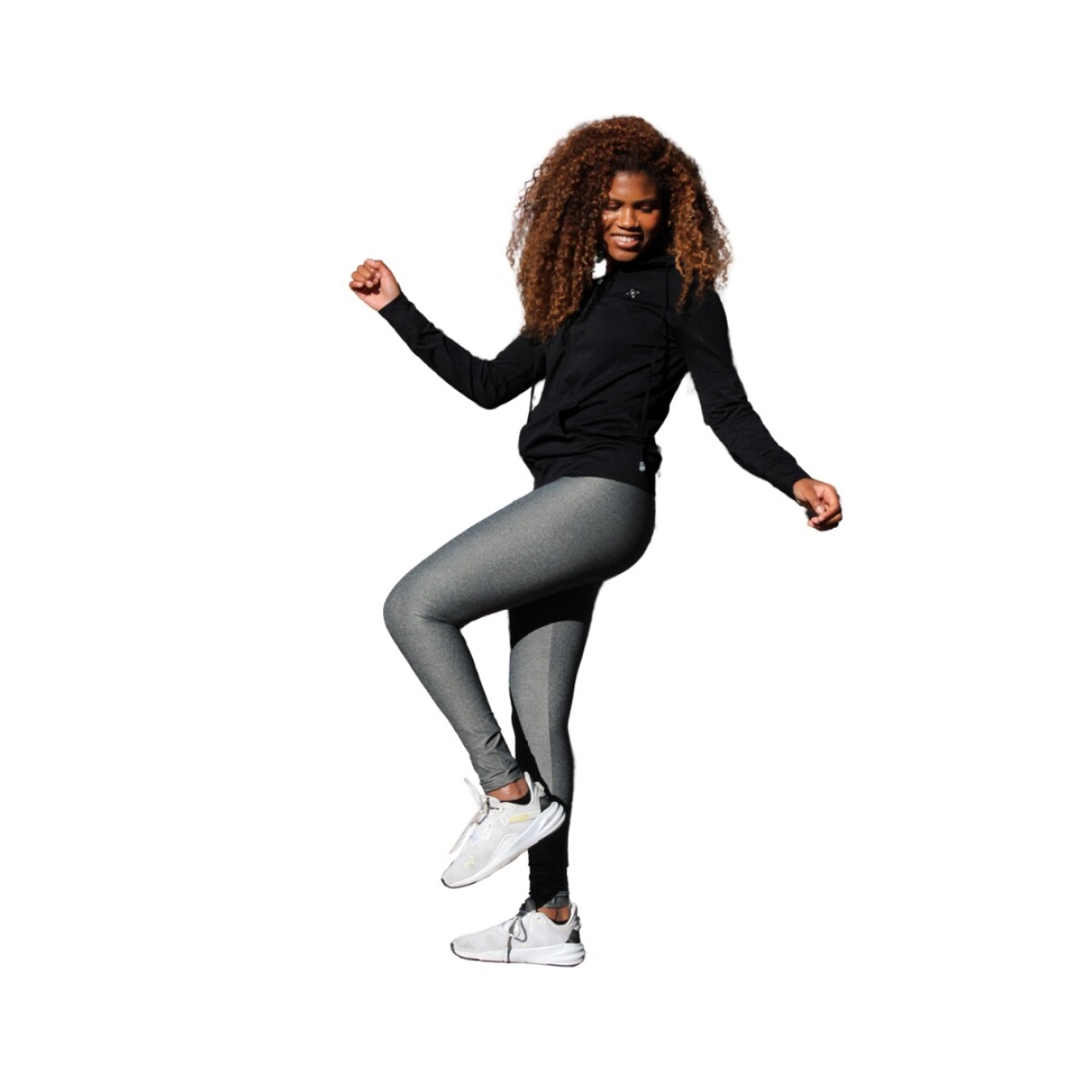 CALZA LYCRA - GRIS 