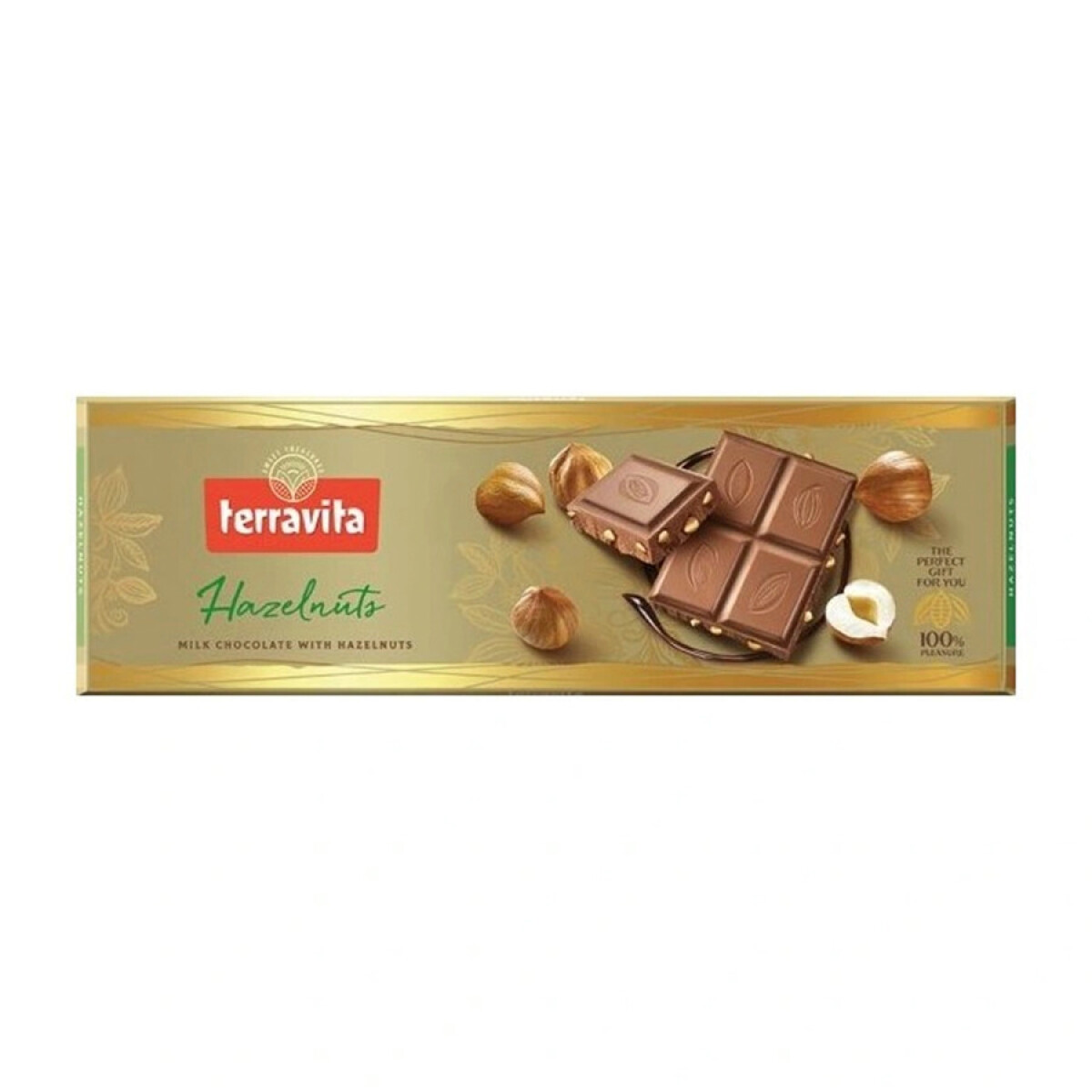 Chocolate Terravita con Leche y Avellanas 225 G 