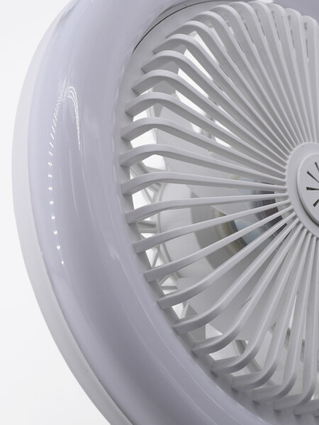 VENTILADOR Y LUZ CON CONTROL BLANCO