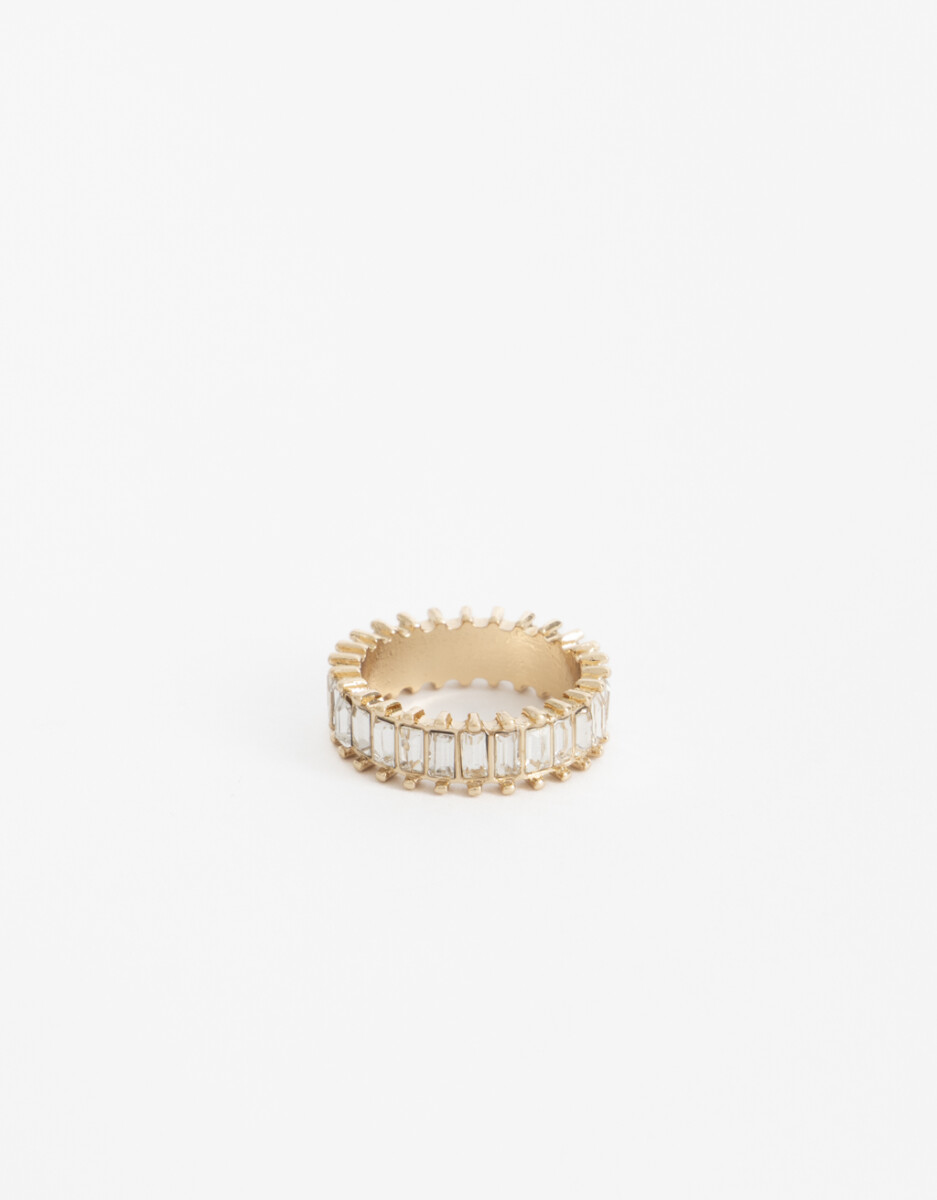 Anillo Elástico Strass 