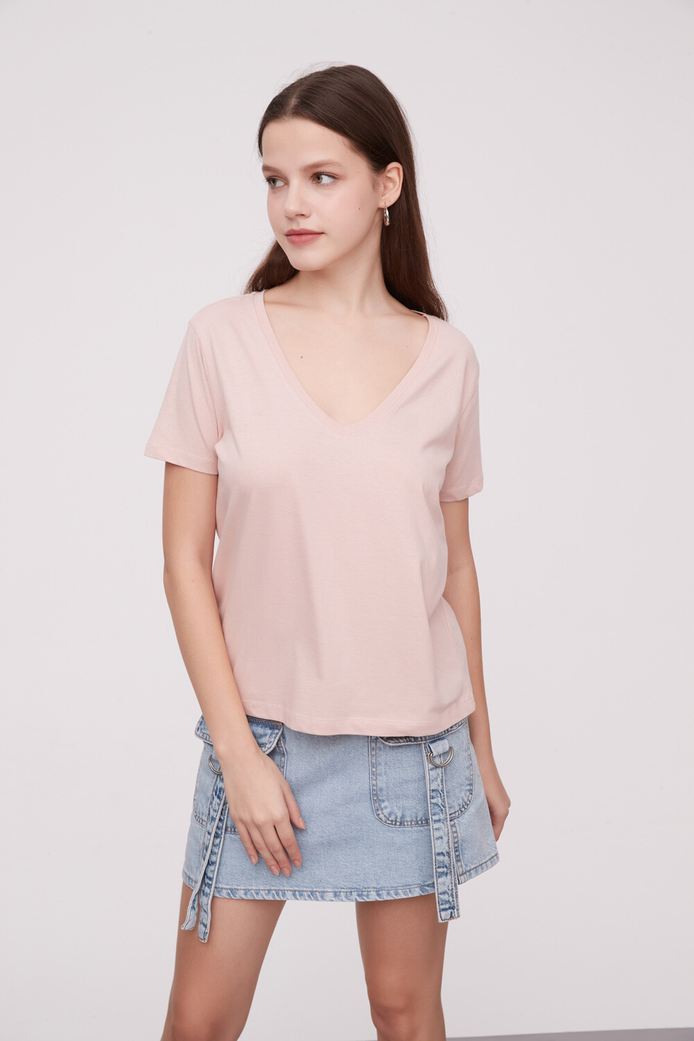 Remera Prakata Rosa Viejo