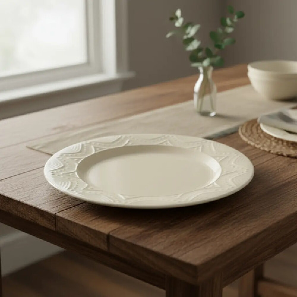 Plato postre Serena cream 20 cm OXFORD Plato postre Serena cream 20 cm OXFORD