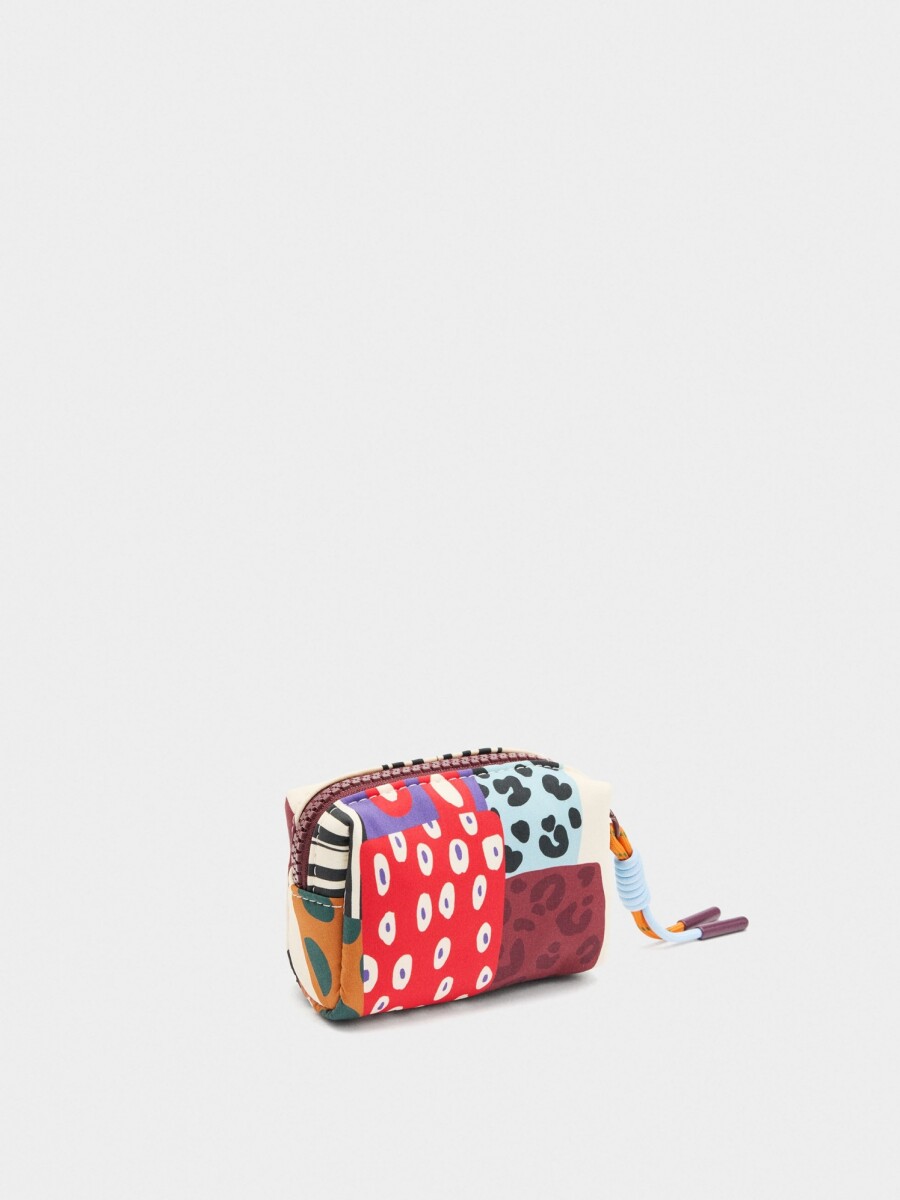 Monedero De Nylon Estampado multicolor