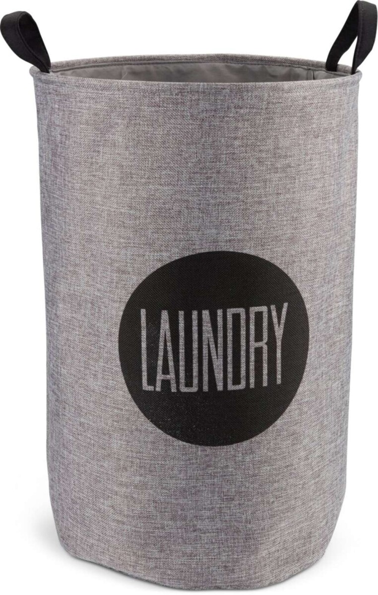 Cesta Para Ropa Enar Ø39Xa58Cm - Gris 