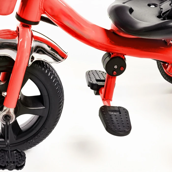 Triciclo con Manija Rojo