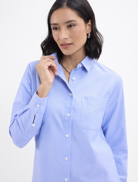 Camisa oxford Lia azul