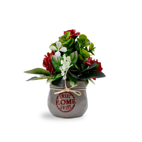 PLANTA ARTIFICIAL CON MACETA CERAMICA SUCULENTA 21X9CM 4 COLORES 27077 PLANTA ARTIFICIAL CON MACETA CERAMICA SUCULENTA 21X9CM 4 COLORES 27077