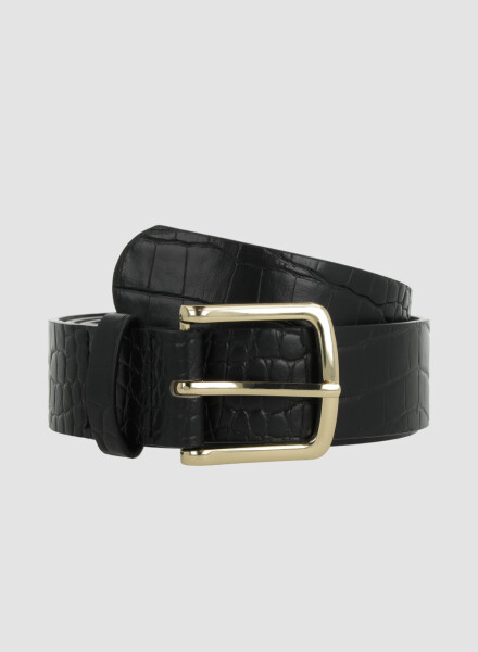 Cinto croco Negro