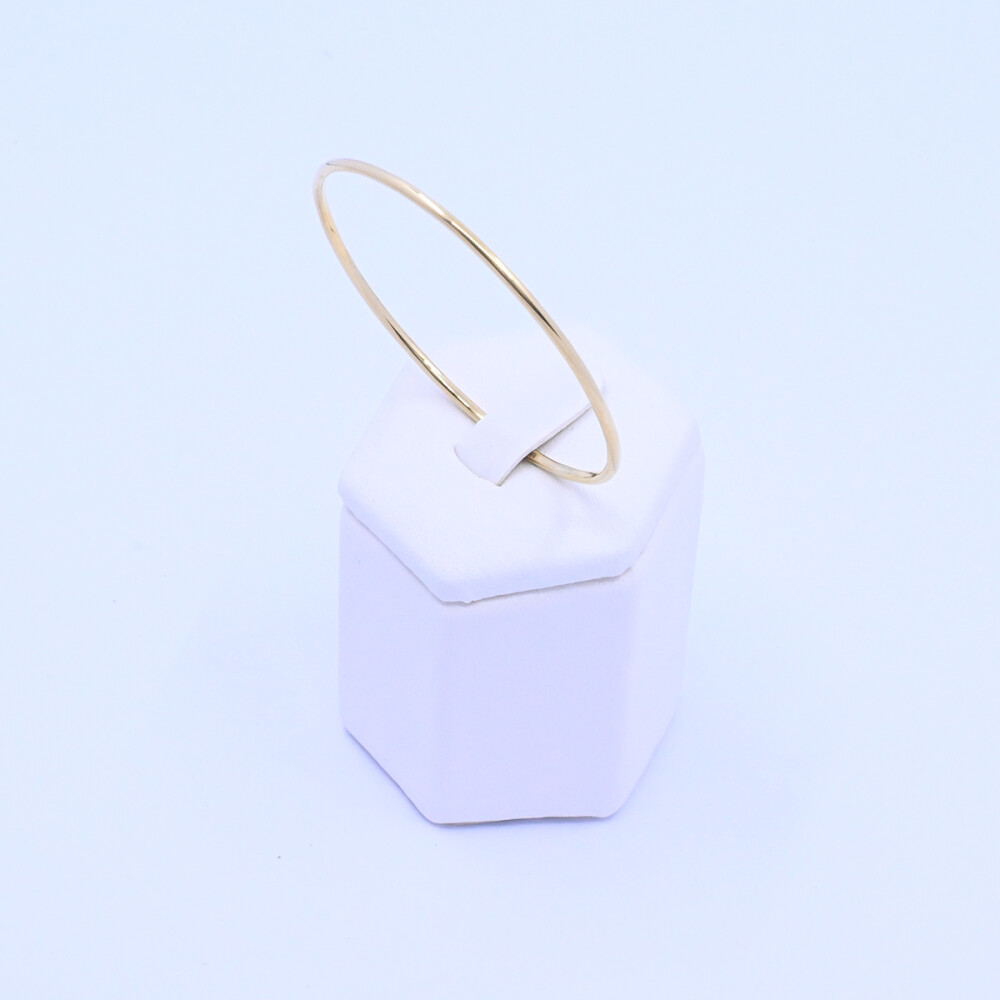 Esclava oro 18k alambre redondo. Esclava oro 18k alambre redondo.