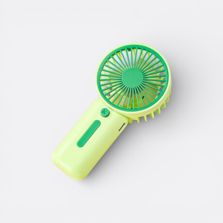 Ventilador Recargable Color Portatil Verde