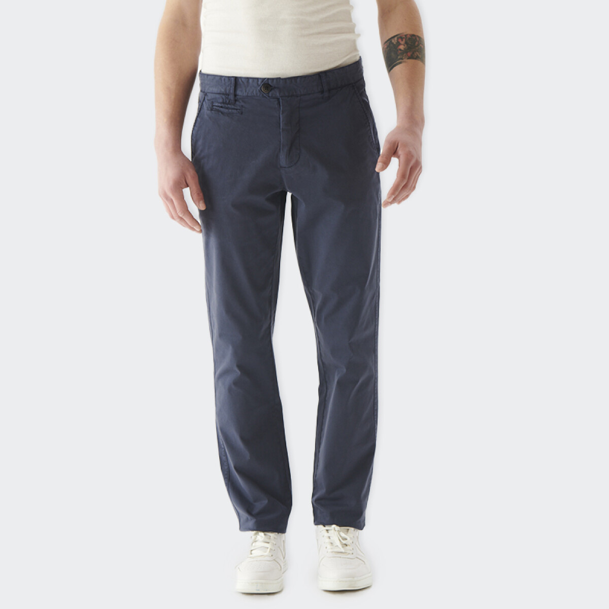 Pantalón Wrangler Chino Casual - Azul 