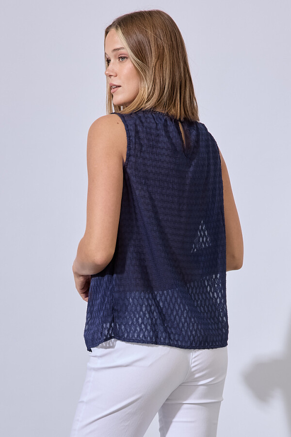 Blusa Gasa Labrada AZUL