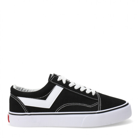 Old School Canvas Low Dama Black