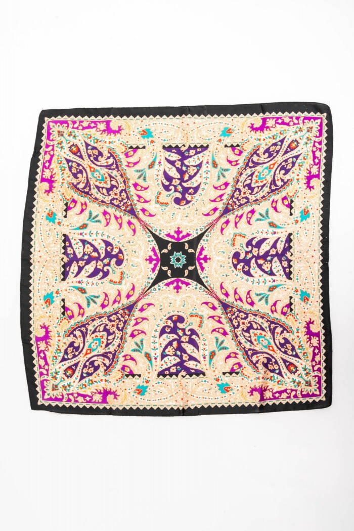 Bandana Floral Violeta