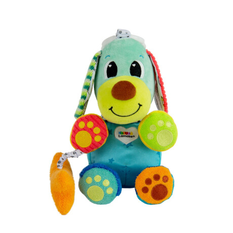 Colgante perro con sonidos y texturas Colgante perro con sonidos y texturas
