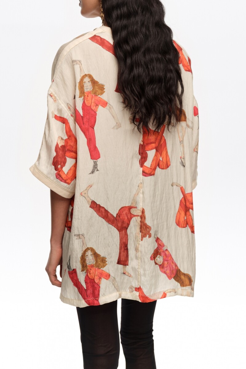 BLUSA OVERSIZED Estampado