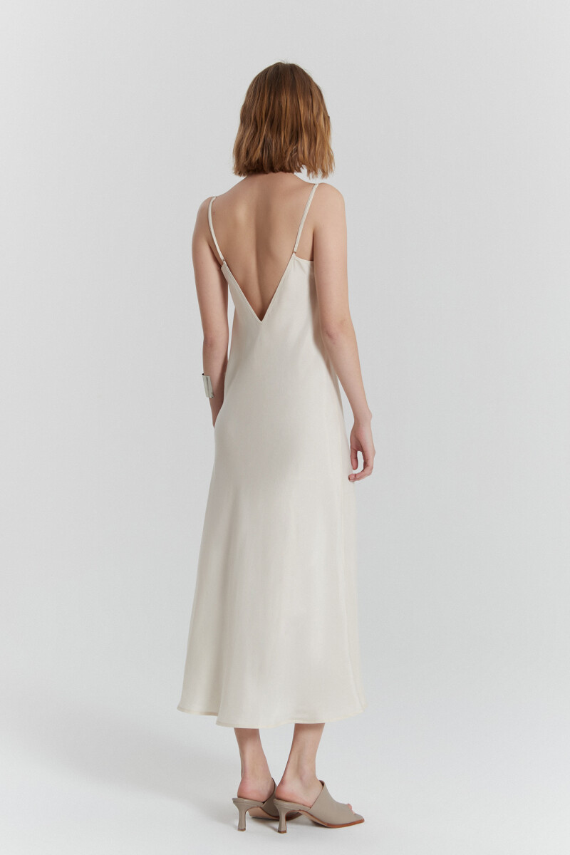 VESTIDO MOHER Off White