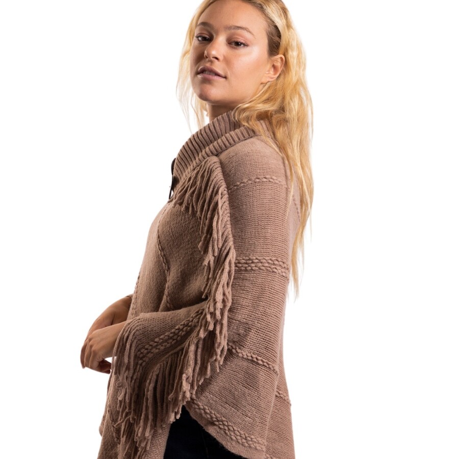 CHERRY PONCHO BROWN