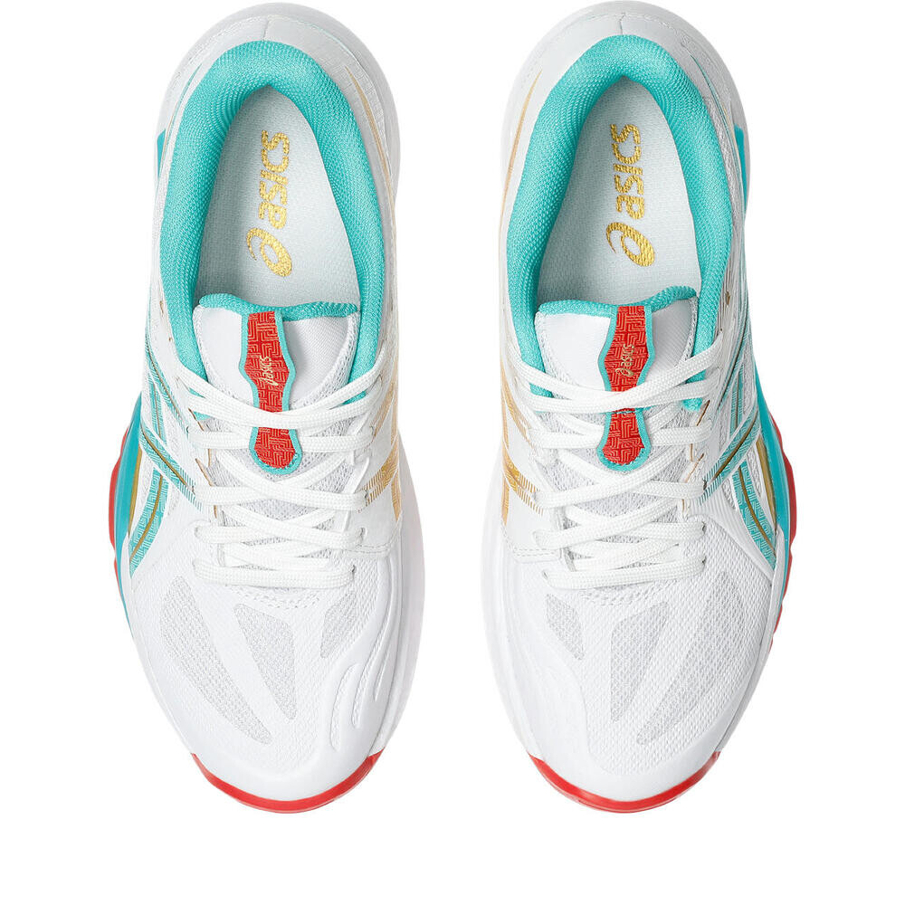 Zapatillas Vóley Powerbreak Ff Mujer White/sea Glass