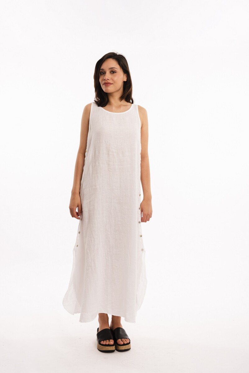 Vestido Slamet - Blanco 