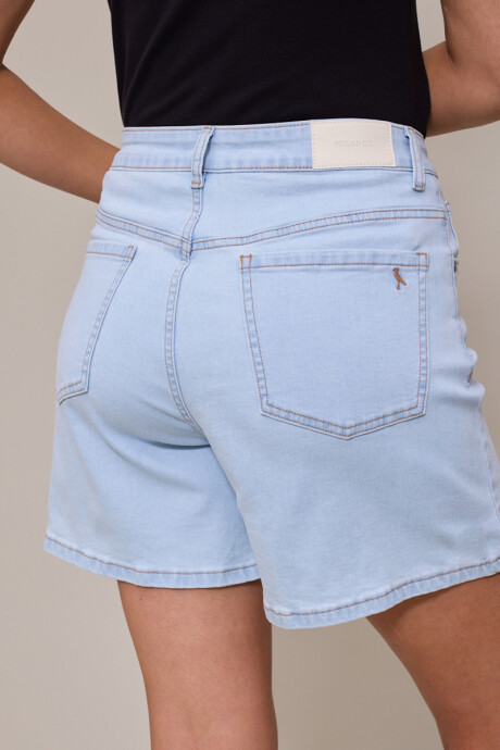 SHORT ELADIA POLANCO Azul Claro
